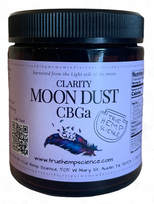 NEW Product Highlight True Hemp Science CBGa MOON DUST